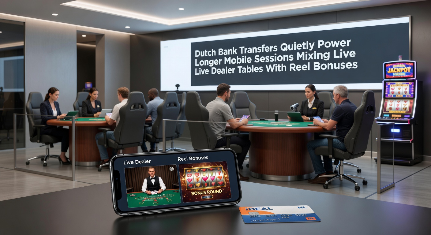 Grafiek die toont hoe bankoverschrijvingen langere mobiele sessies met live en slot spellen ondersteunen