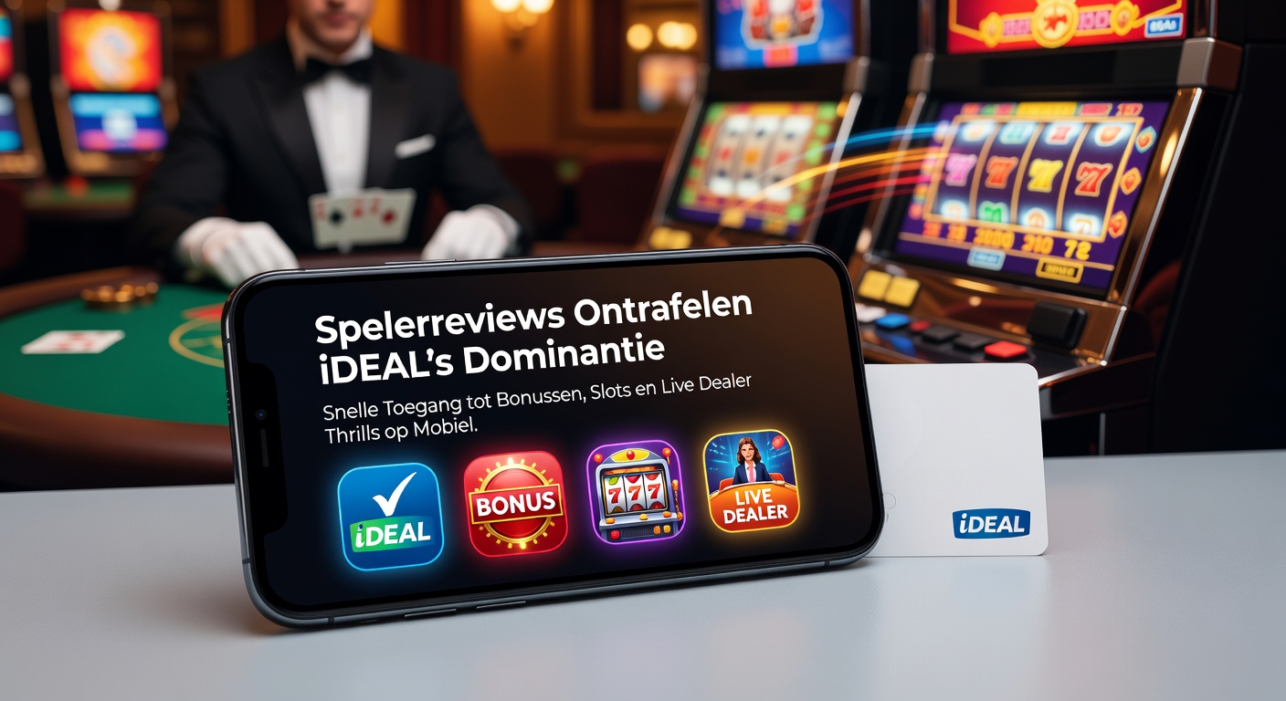 Spelers delen ervaringen met iDEAL-betalingen in mobiele casino-apps, tonen snelle toegang tot slots en live tafels